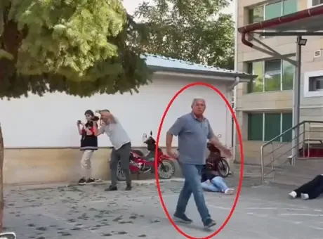 Yeşilhisar Devlet Hastanesinde afet tatbikatı gerçek sandı, muhtar yaralıya yardım için koştu