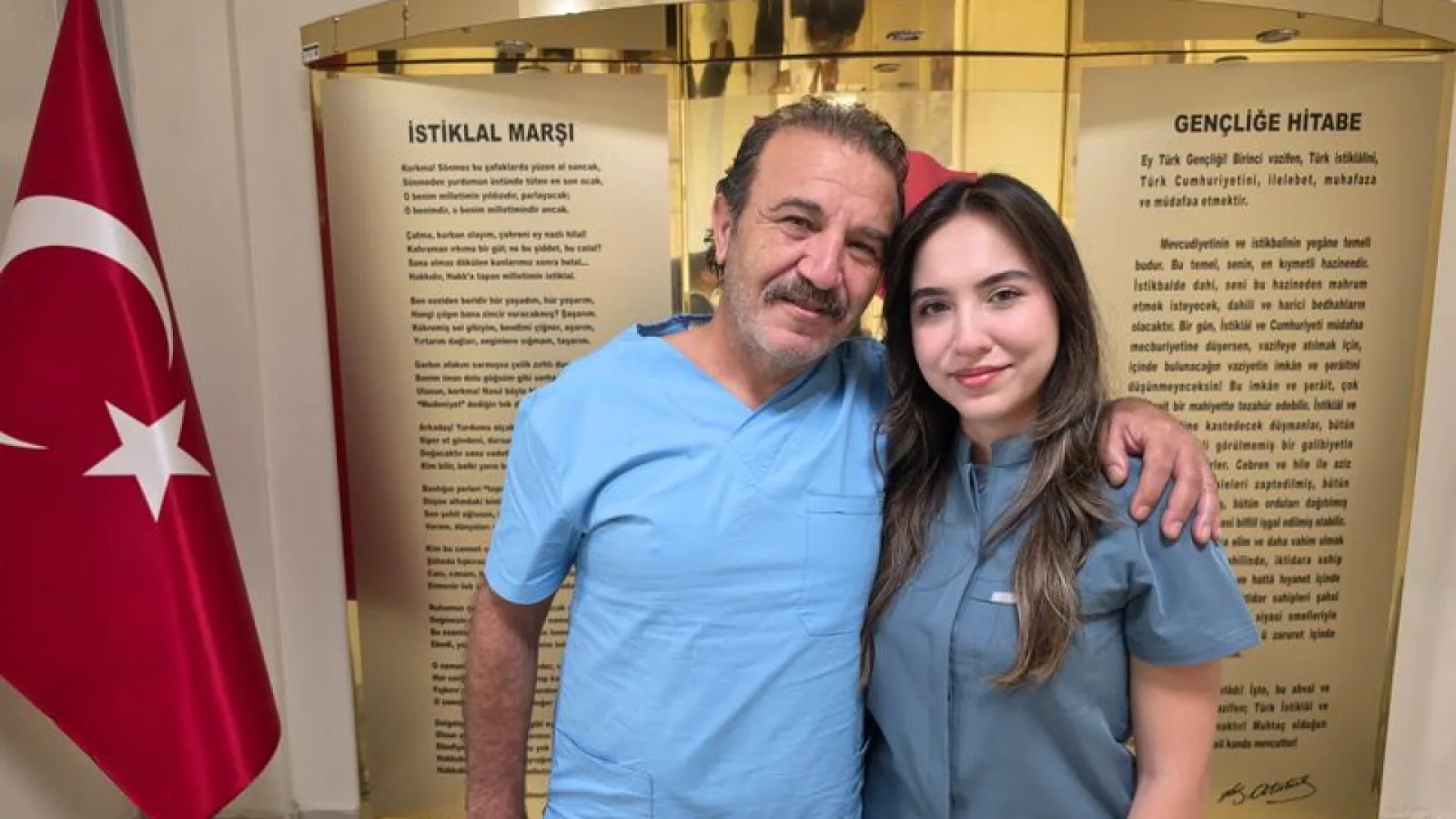 Doğduğu Hastaneye Doktor Olarak Atanan Ezgi Yıldırım, Babasıyla Beraber Hizmet Veriyor